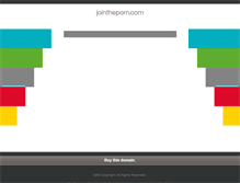 Tablet Screenshot of jointheporn.com